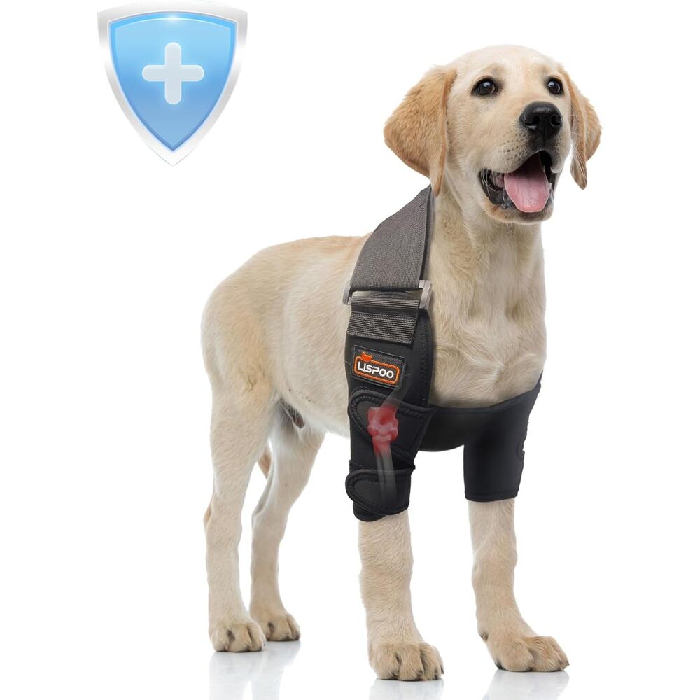 Hilltown Dog Elbow Brace & Protector for Dogs - Front Leg Support Sleeve for Art